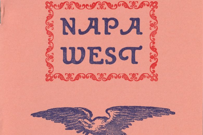 NAPA West - Number 3, Summer 1972 - Page 1