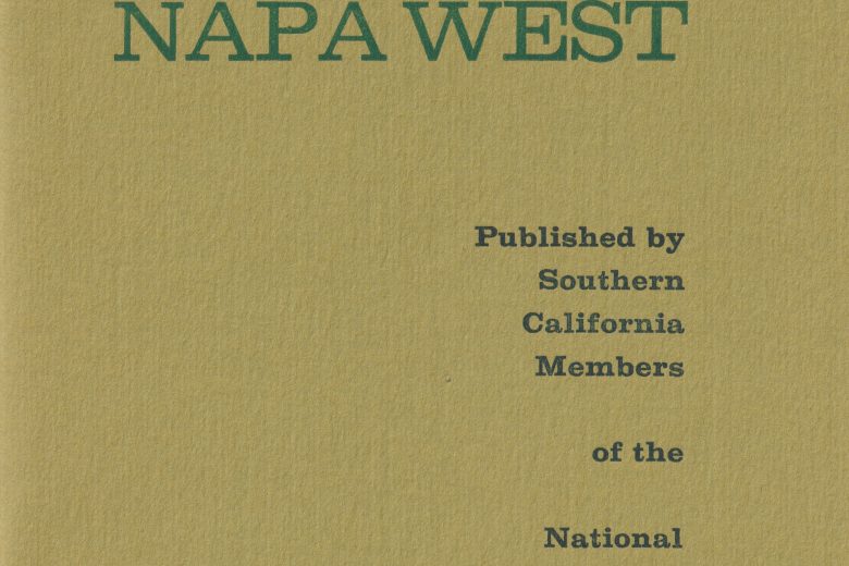 NAPA West - Number 5, Spring 1973 - Front Cover