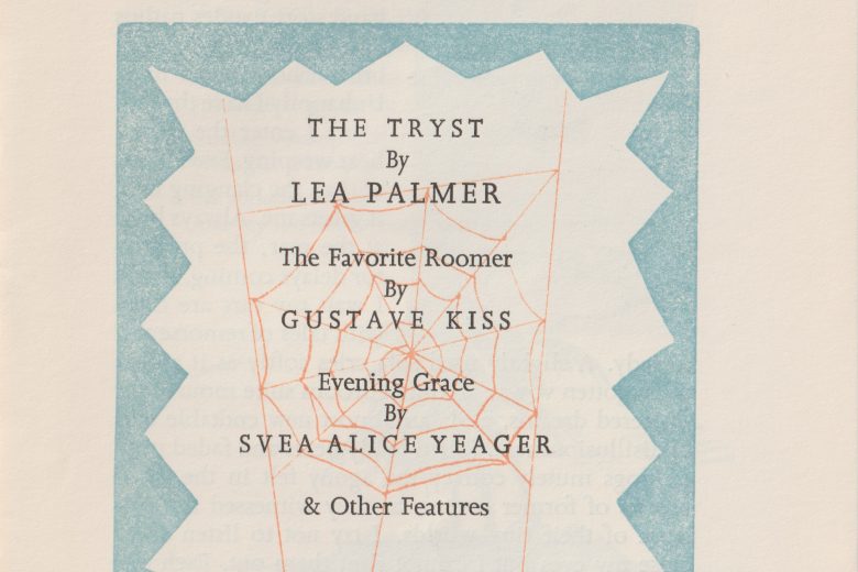 The Web - Number 4, March 1966 - Page 1